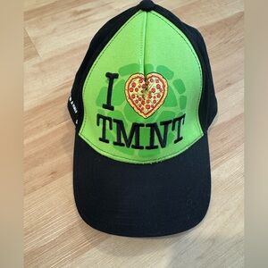TMNT Pizza Nickelodeon Memorabilia Kids Snapback Cap Ninja Turtles
